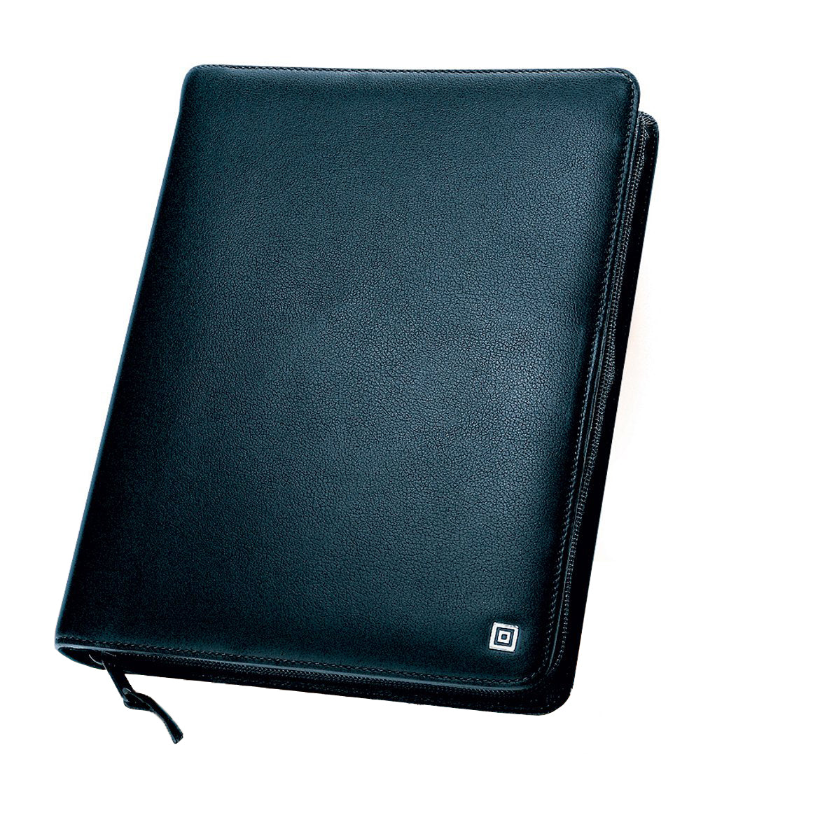 Business A5 Klassik Ringbuch 25 mm Ø Schwarz mit Reissverschluss