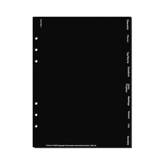 BUS A5 Hauptregister Tag & Woche DE (9 fach)