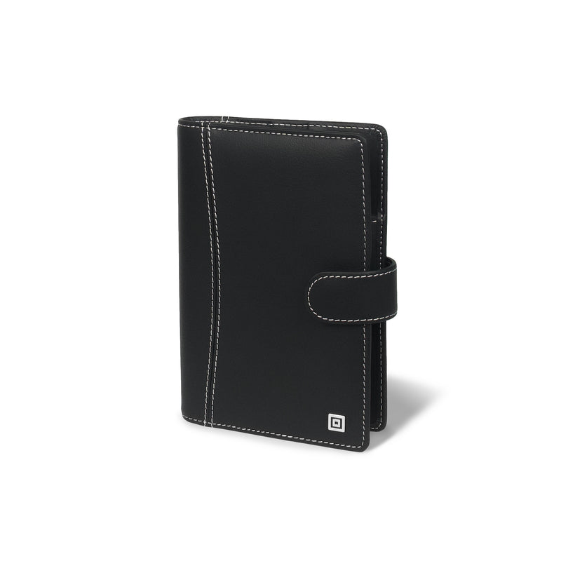 Montana Compact Schwarz Ringbuch mit Verschlusslasche