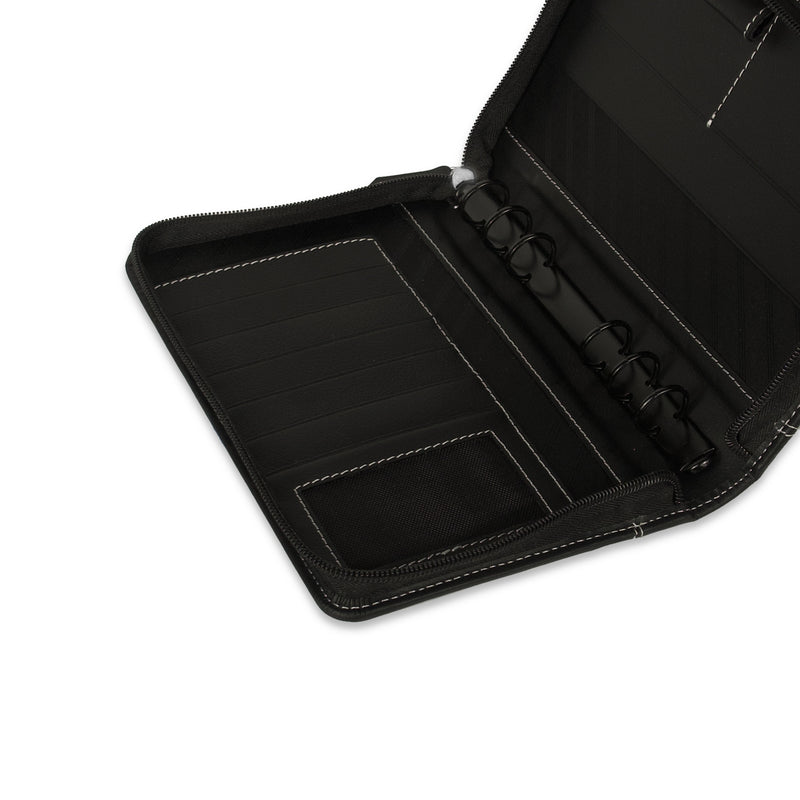 Montana Compact Schwarz Ringbuch mit Reissverschluss