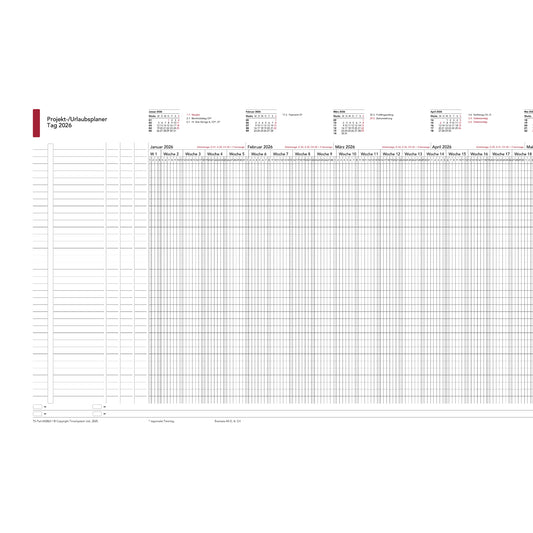 BUS Projekt-/Urlaubsplaner Tag 2026