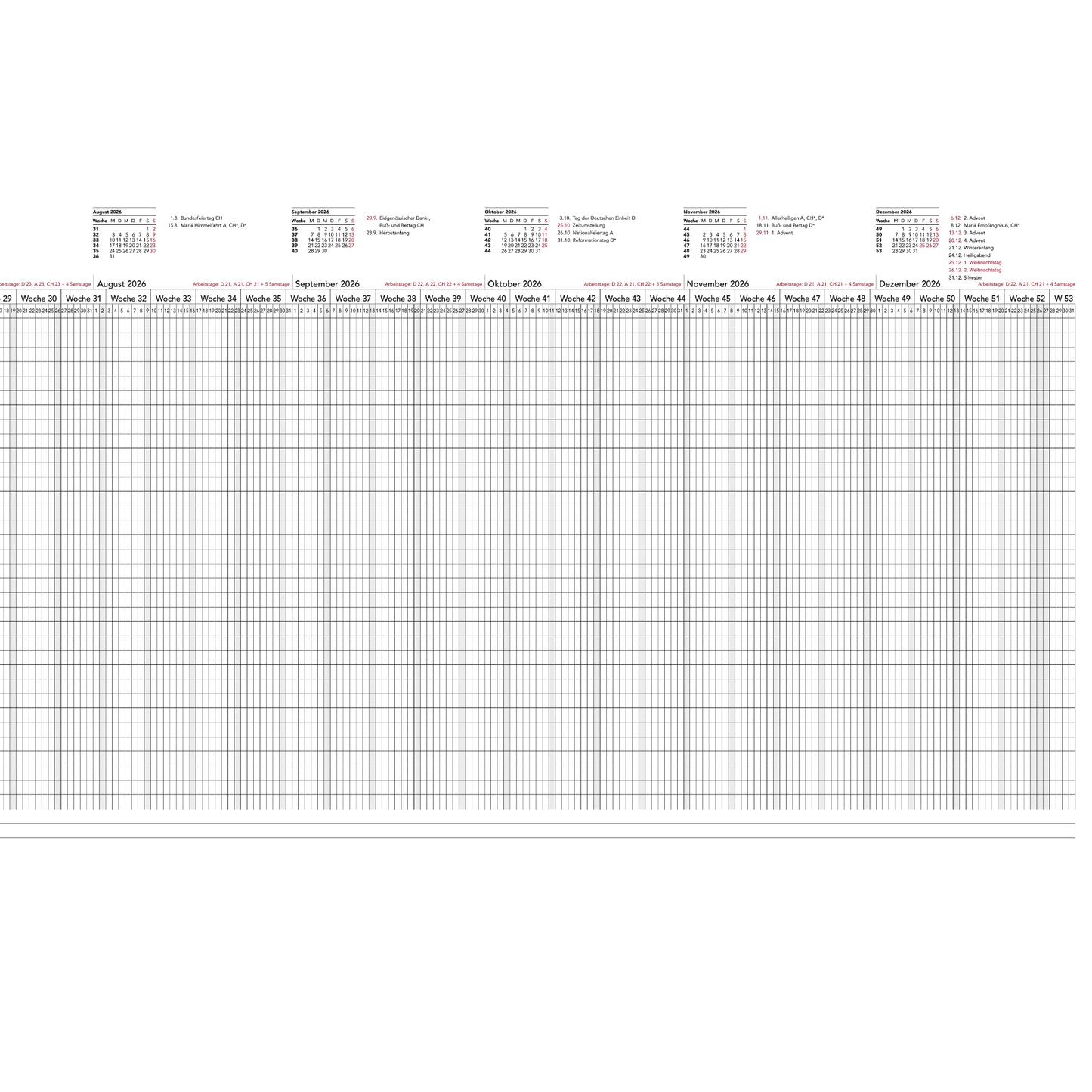 BUS Projekt-/Urlaubsplaner Tag 2026