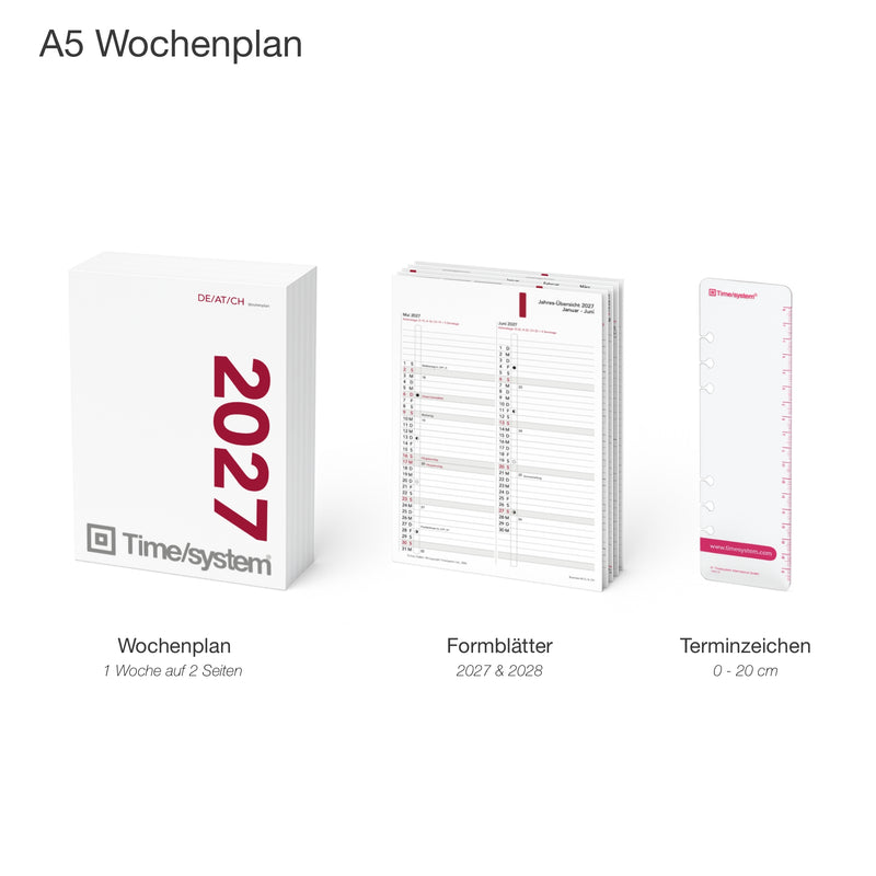 Business A5 Jahresinhalt 2027 Woche